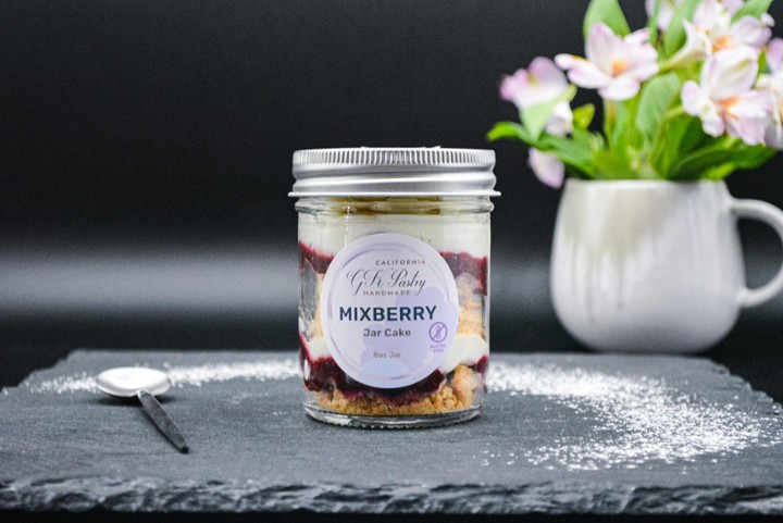Gluten-Free Mixberry Jar Cake (8oz)