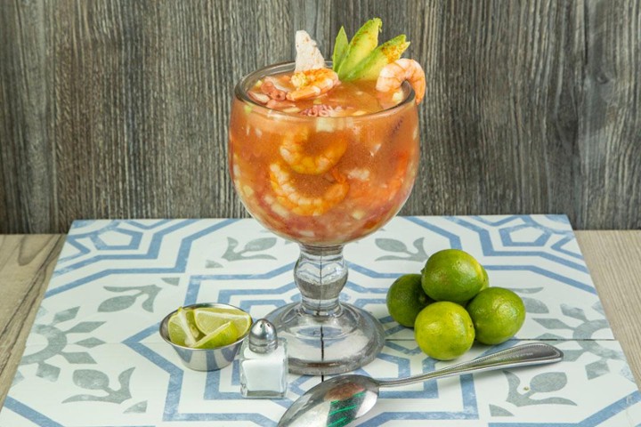 Coctel De Camarón Con Pulpo