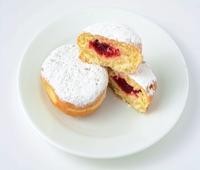 Raspberry Jelly-Filled Donut