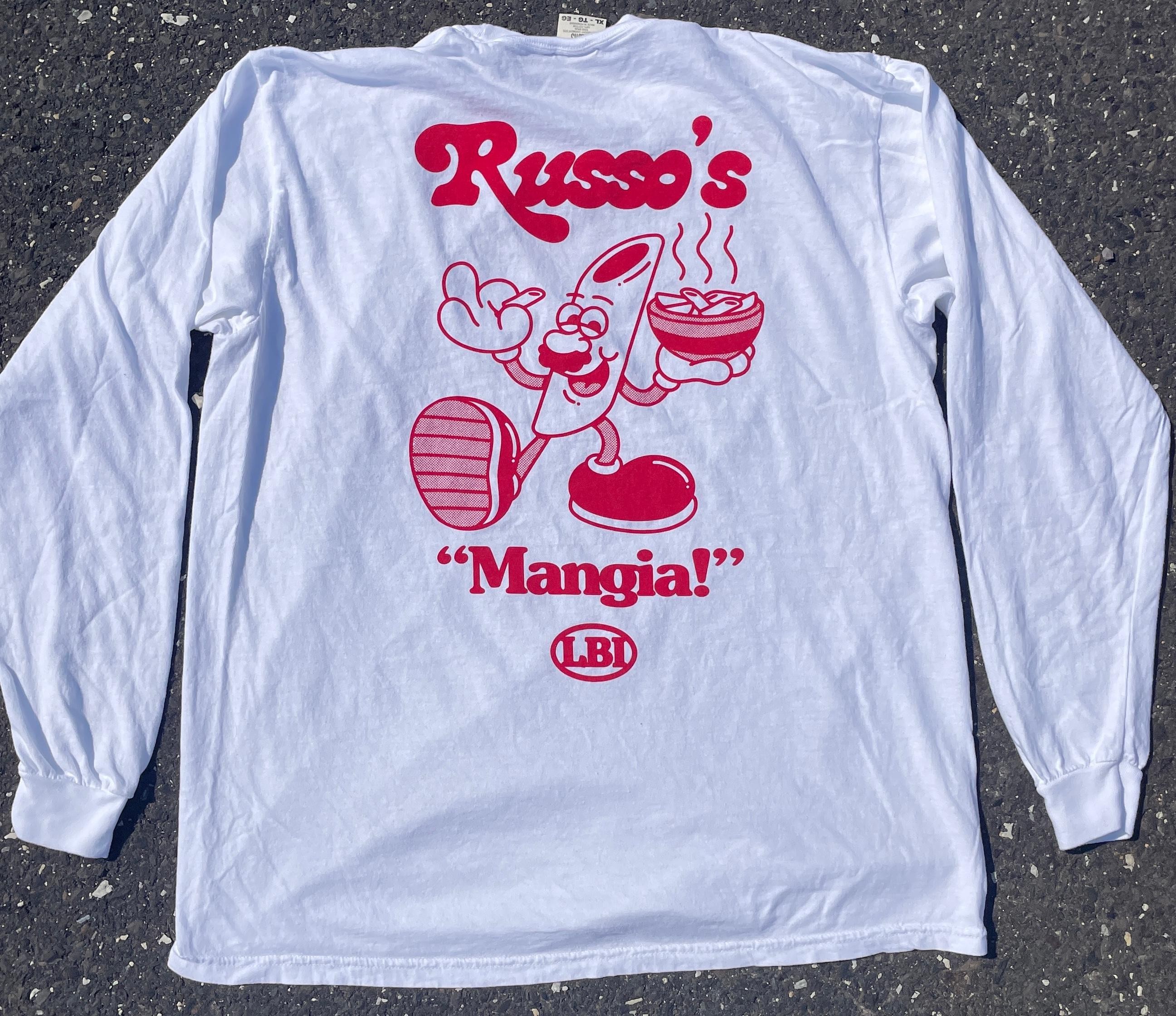 White Russo's long sleeve T