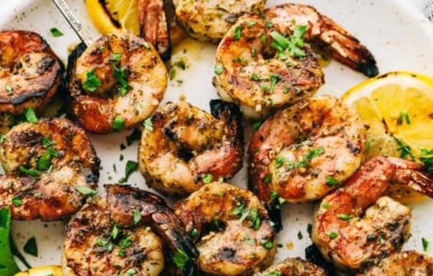 Grilled Shrimp Side