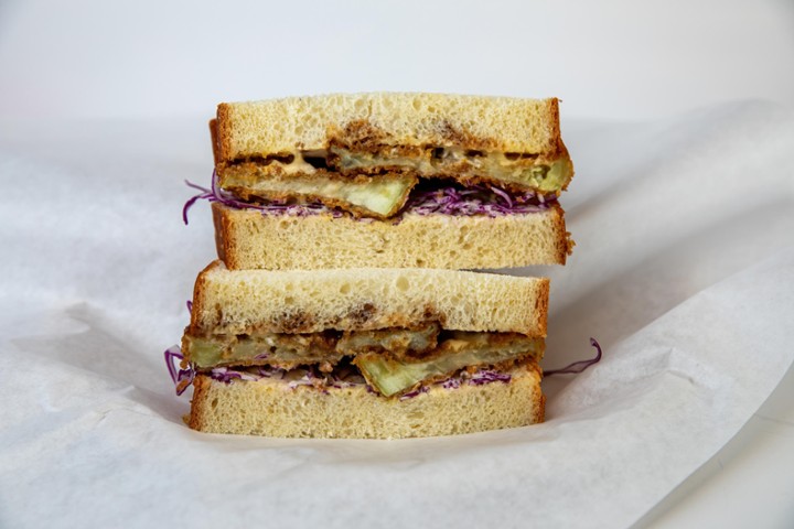 Eggplant Katsu Sando