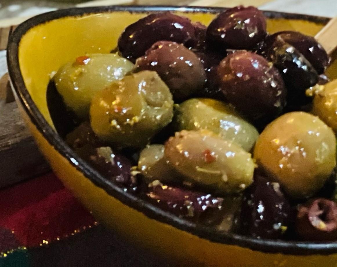 Citrus Marinated Mixed Olives