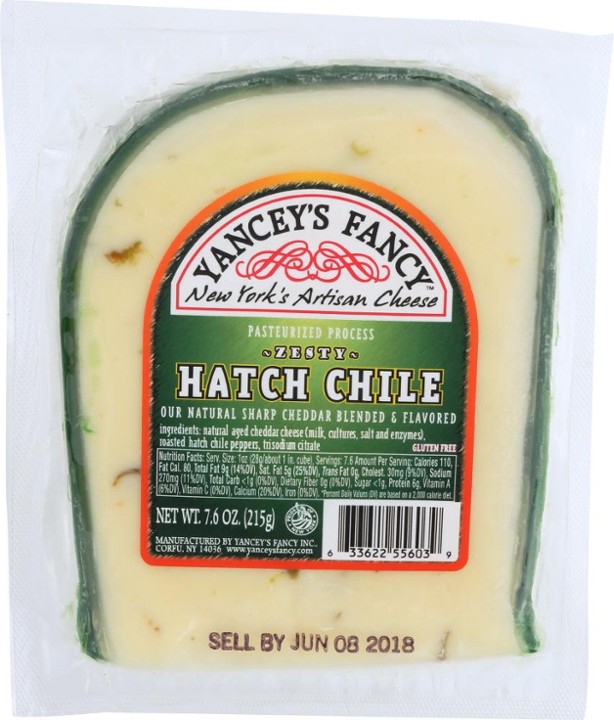 Yanceys Fancy Hatch Chile Cheese