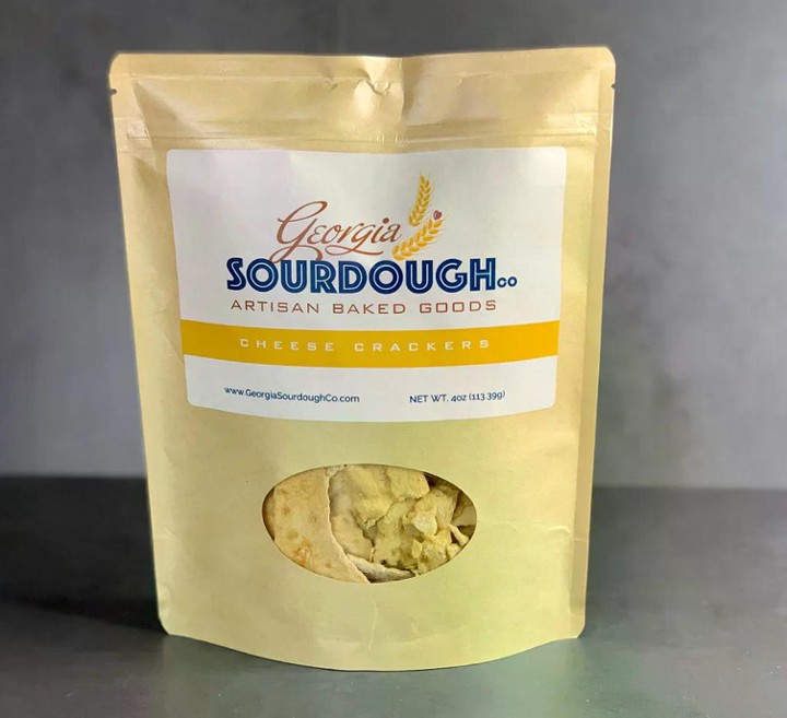 Georgia Sourdough Cheese Crackers 6 oz