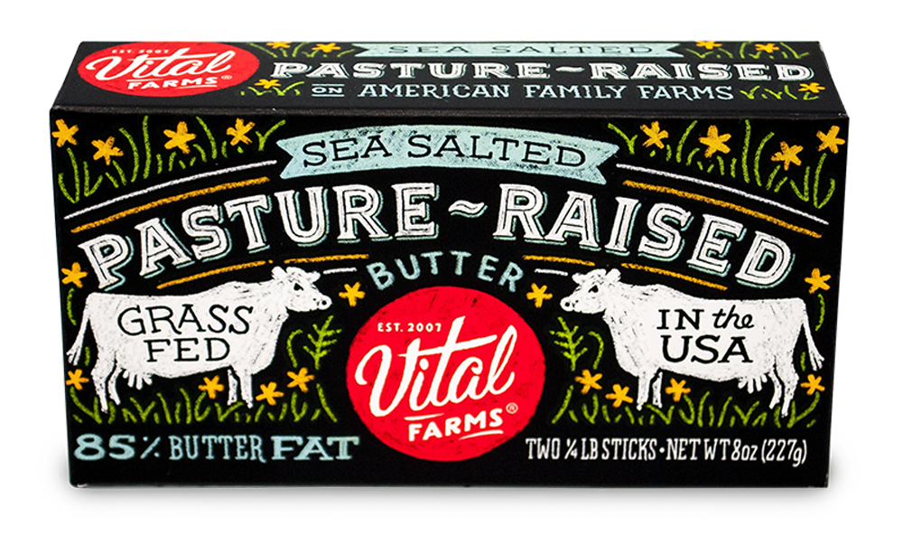Vital Farms Sea Salted Butter 8 oz
