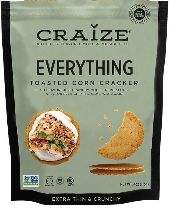 Craize Corn Cracker Everything GF 6 oz