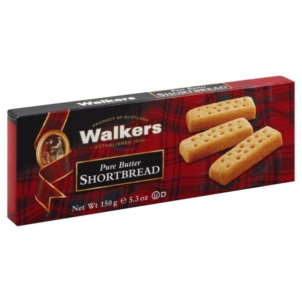 Walkers Pure Butter Shortbread Cookies  5.3 Oz.