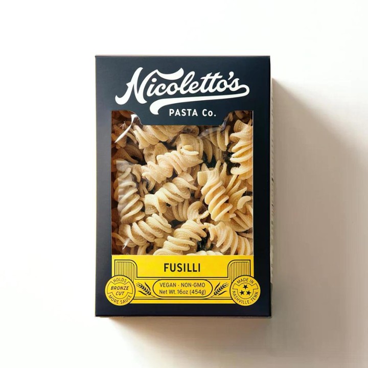 Nicolettos Pasta Fusilli 16 oz