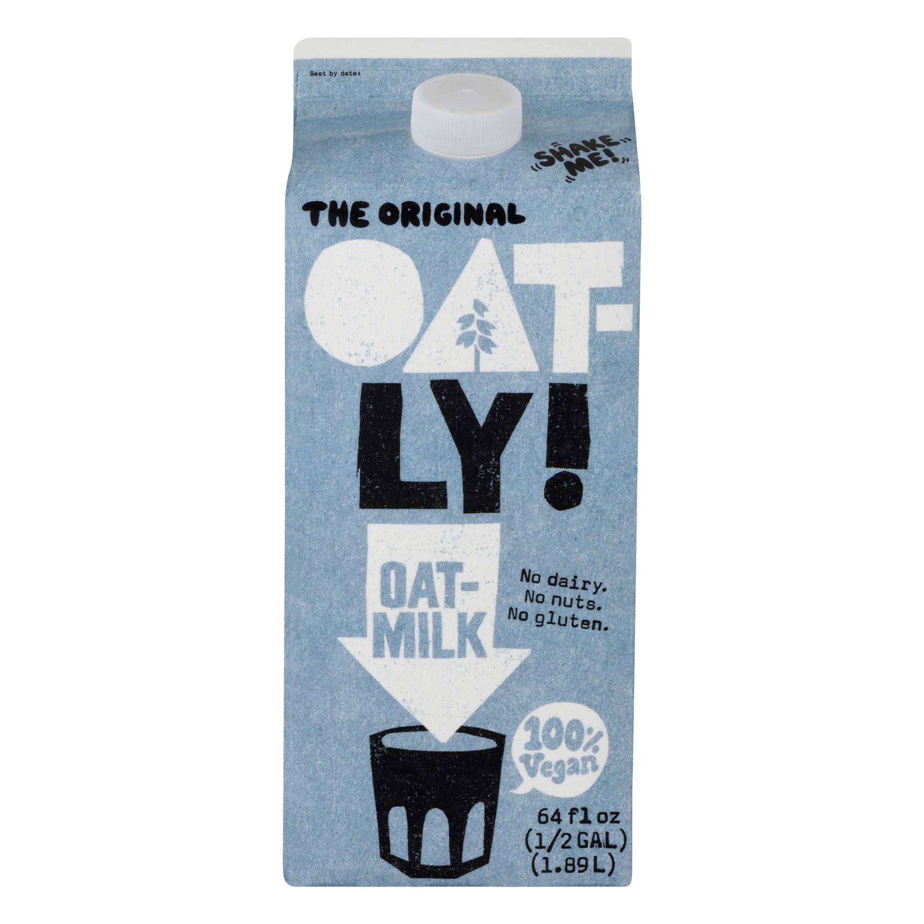 Oatly Oat Milk, Original 64 oz