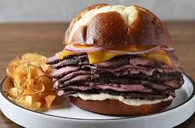 Roast Beef with Horseradish Mayo and Cheddar Cheese