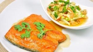 Fish with Mango or Papaya Salad