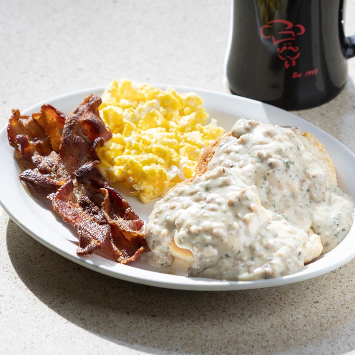 (1) Biscuit and Gravy Combo