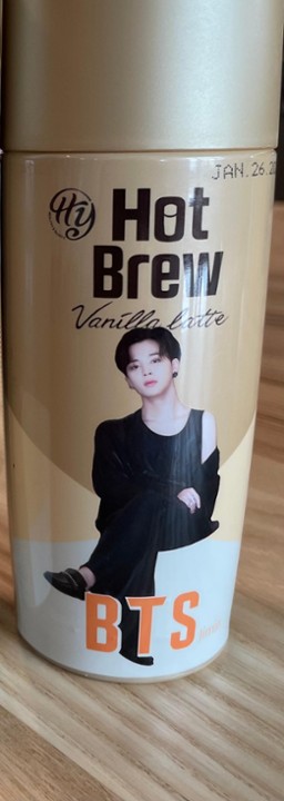 BTS Vanilla Latte Coffee