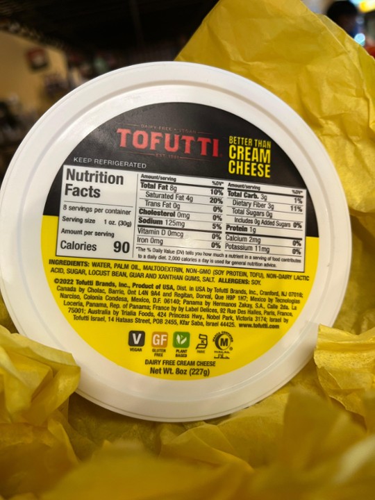 8 oz Tofutti (Vegan) CC