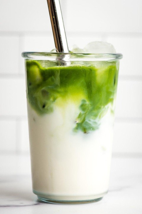 Organic Iced Matcha Latte