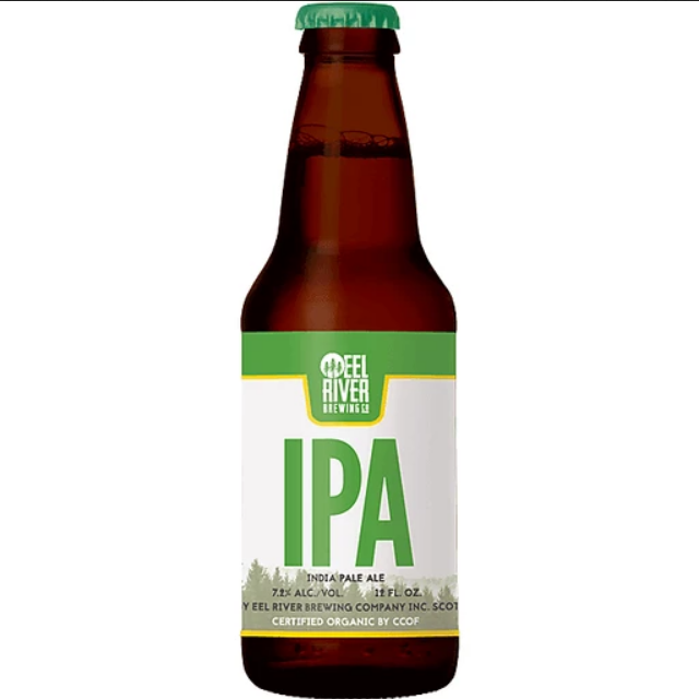 Organic IPA, 12 oz Bottle, Beer (7.2% ABV)