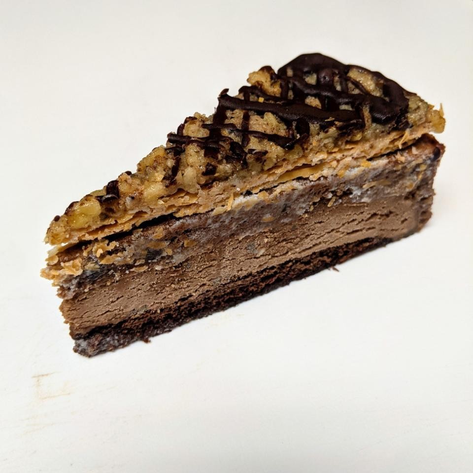 Chocolate Baklava cheesecake