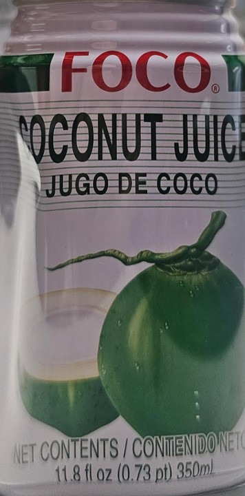 Foco Coconut Juice 11.8 Oz RD