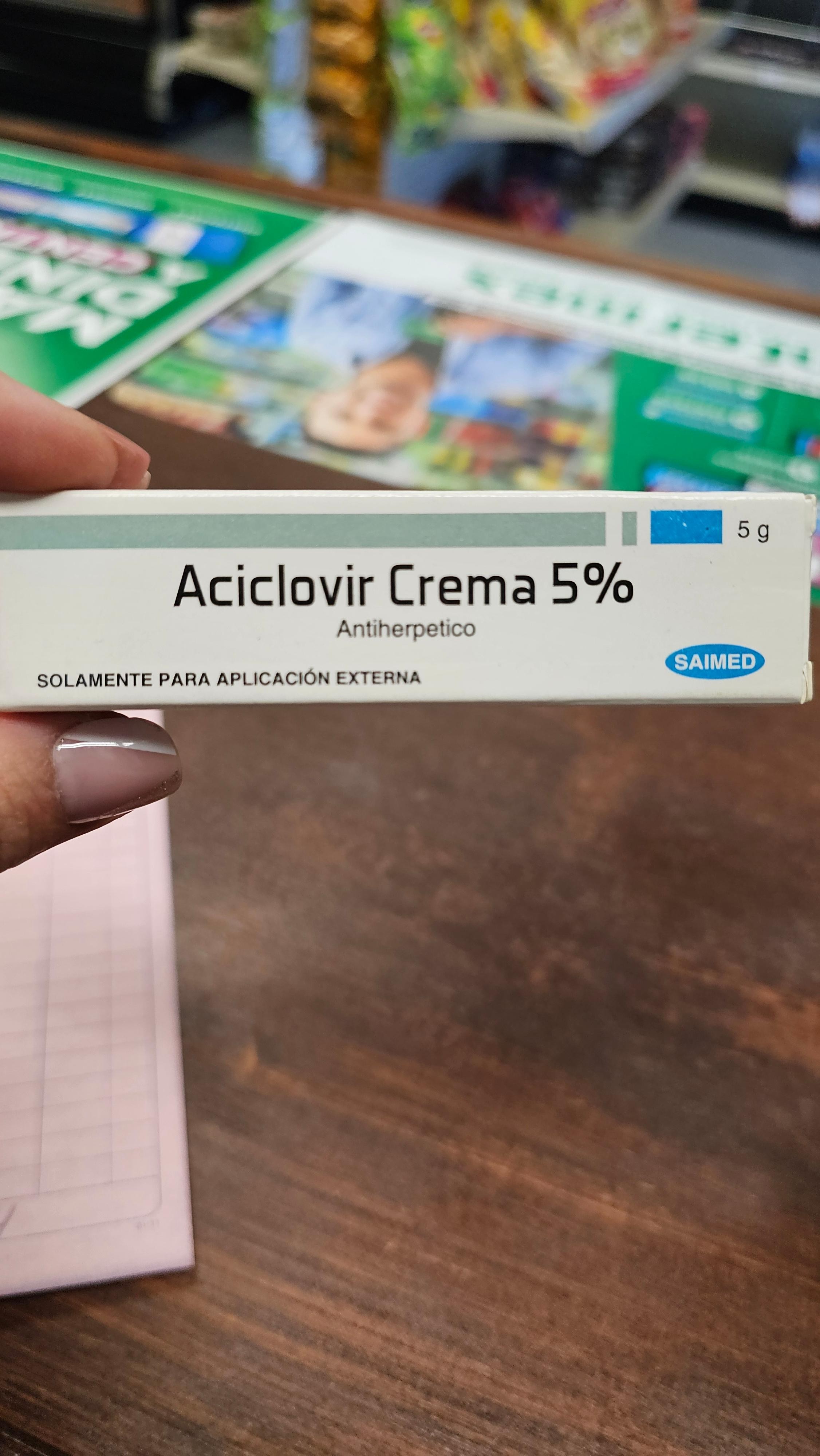 Aciclovir crema LF