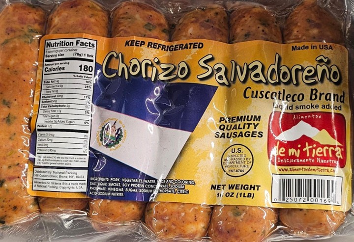 Chorizo Salvadoreñ. MF