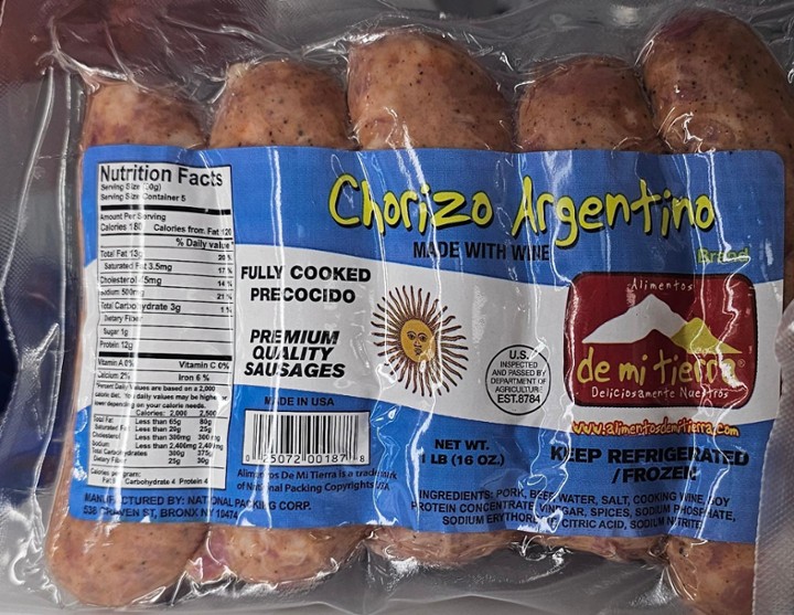 Chorizo Argentino MF