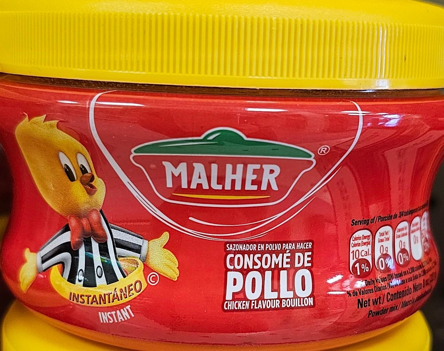 Consomé Pollo Malher 8 Oz RS