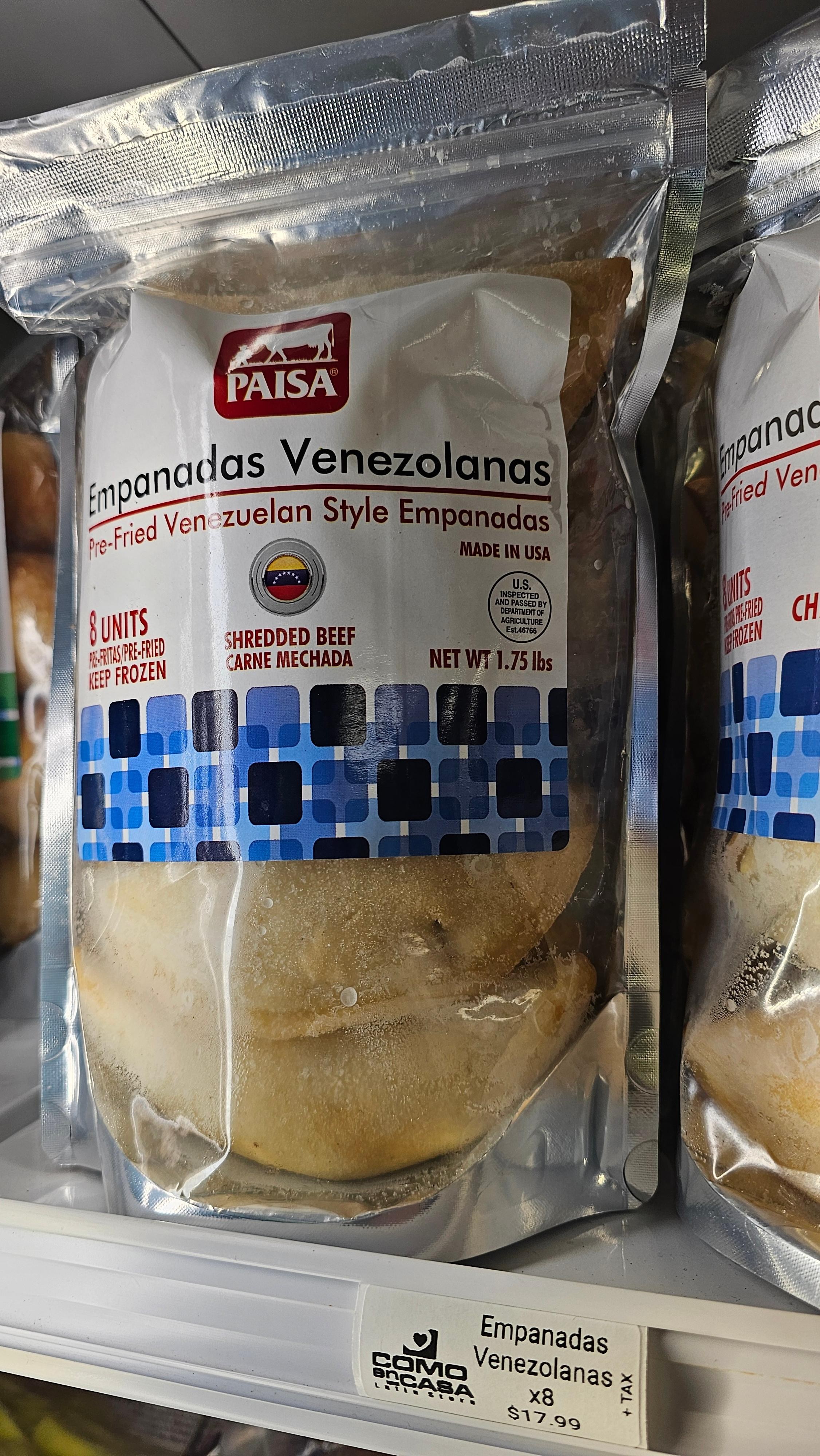 Empanadas Venezolanas carne x 8 RG