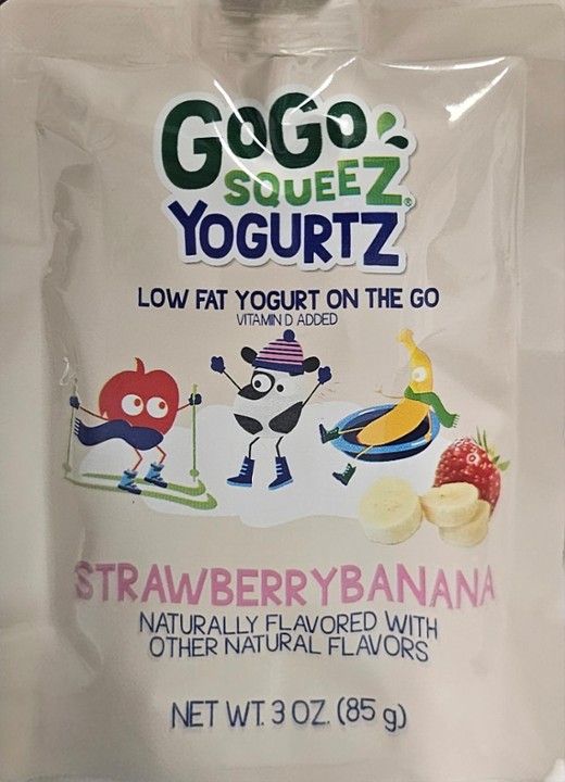 Gogo sque. Yogurt fresa y banano SA