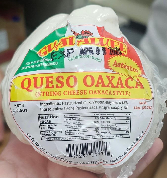 Queso Oaxaca TQF