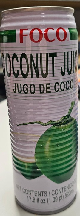 Foco Coconut Juice 17.6 Oz RD