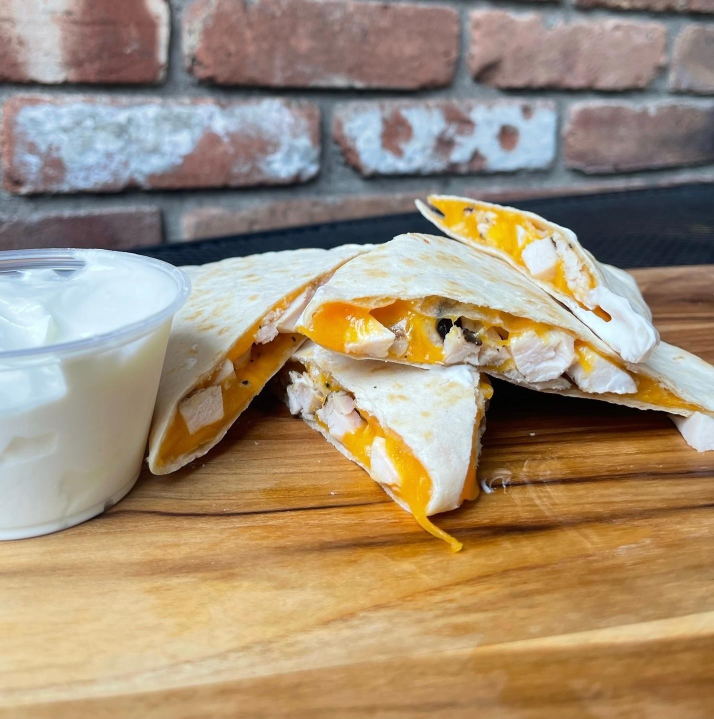 Chicken & Cheese ONLY Quesadilla