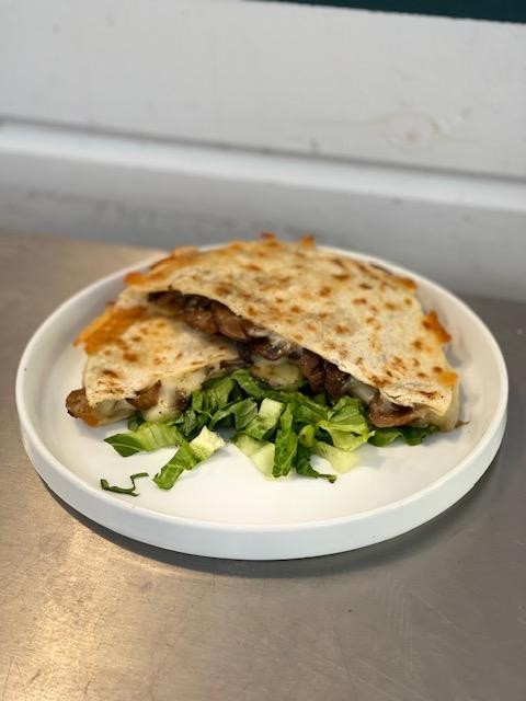 Mini Mushroom Quesadillas