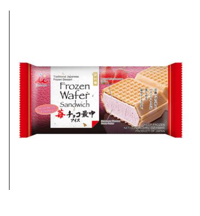 Imuraya Strawberry Wafer Ice Cream