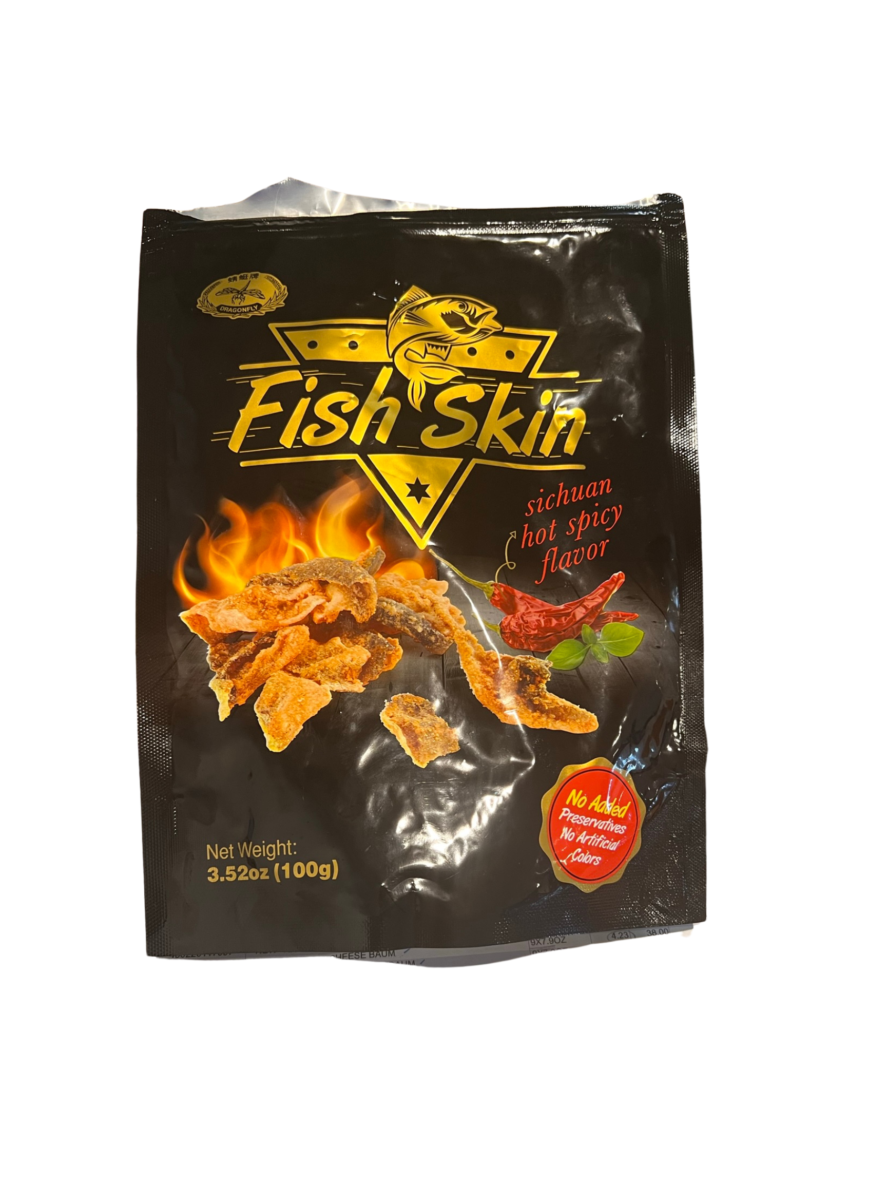 Dragonfly Fish Skin with Sichuan Pepper 3.52 oz