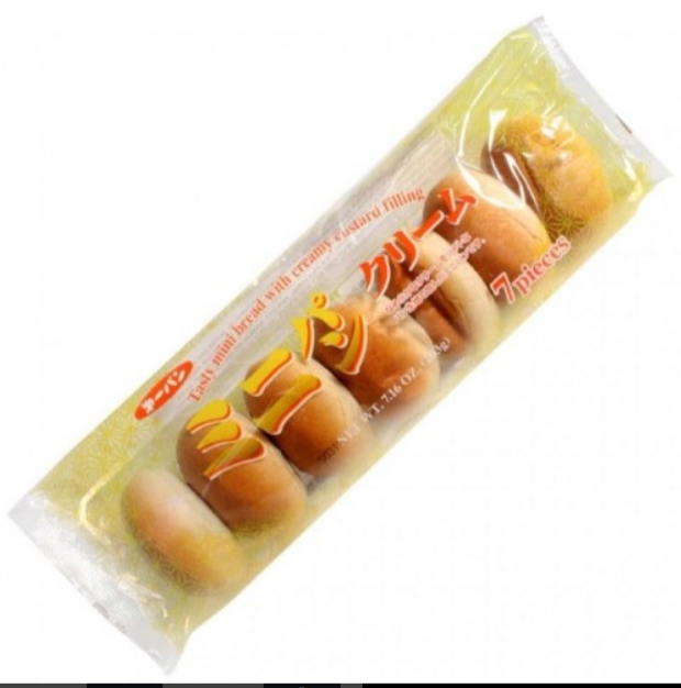 Daiichi Mini Bread Custard 7pcs 6.66 oz