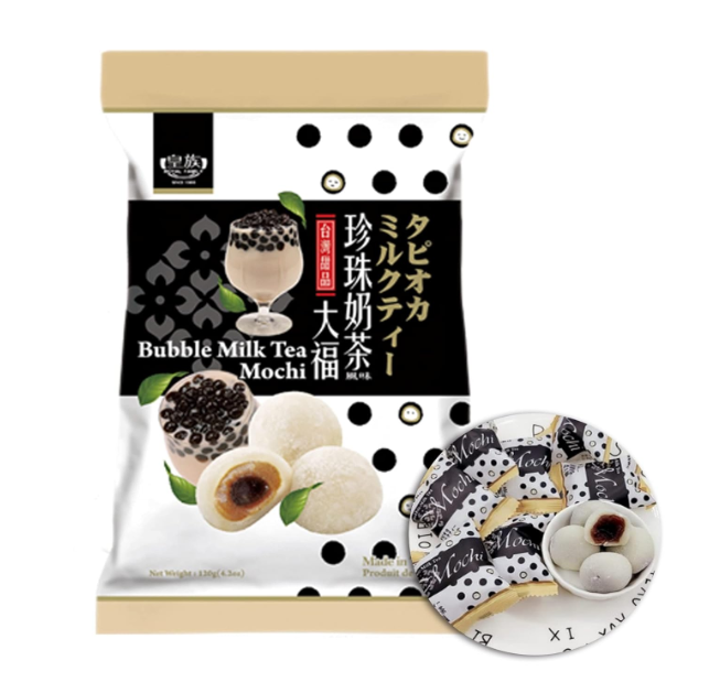Royal Family Bubble Milk Tea Mochi Pack 4.2 oz