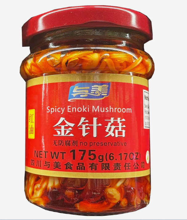 Yumei Spicy Enoki Mushroom 6.17 oz