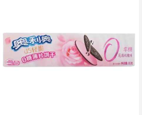 Oreo Crispy Cookies Thin Rose 3.35 oz