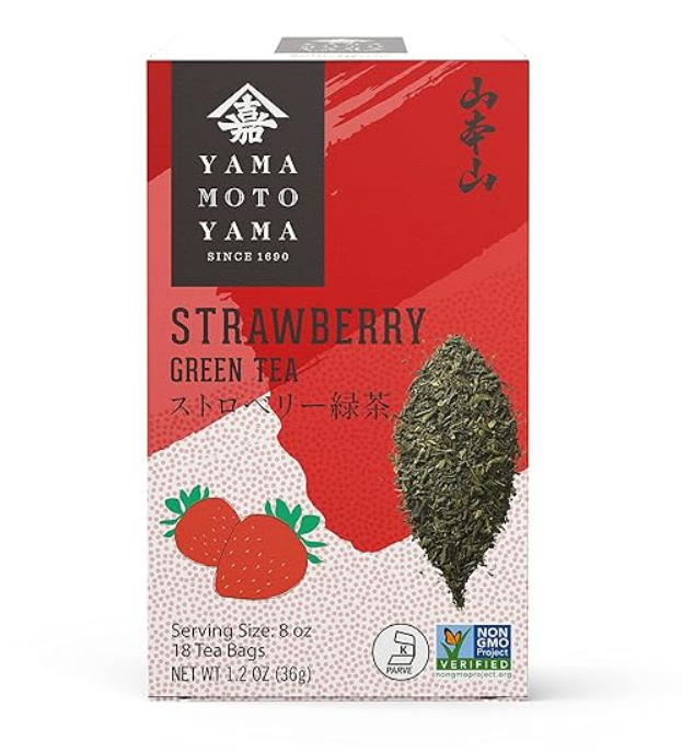 Yamamotoyama Strawberry Green Tea (1.2 oz/ 18 tea bags)