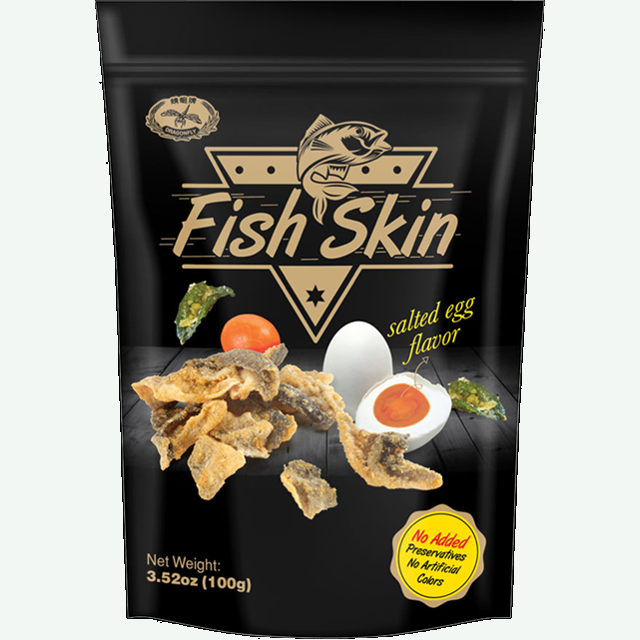 Dragonfly Fish Skin Salted Egg Flavor 3.52 oz