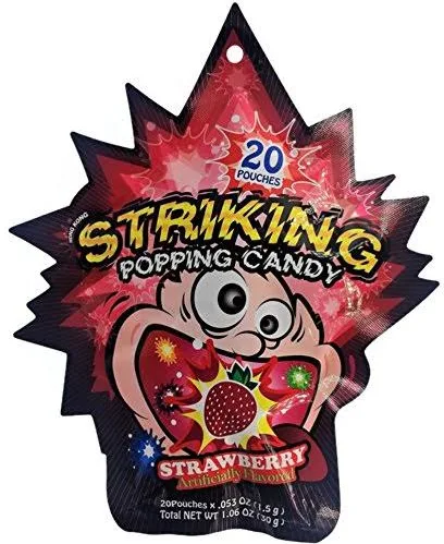BOOM Popping Candy (20 pouches) 1.06 oz