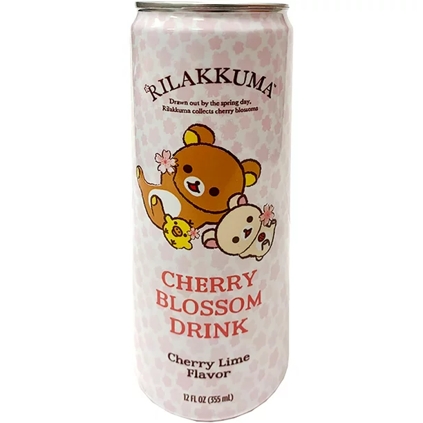 Rilakkuma Cherry Blossom Drink 12 oz
