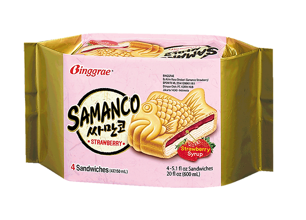 Samanco Taiyaki Strawberry pk