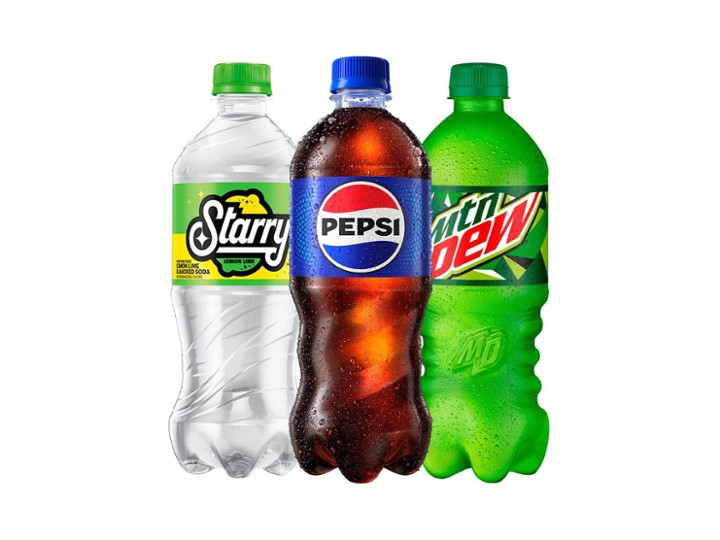 Pepsi Sodas - 20oz Bottle