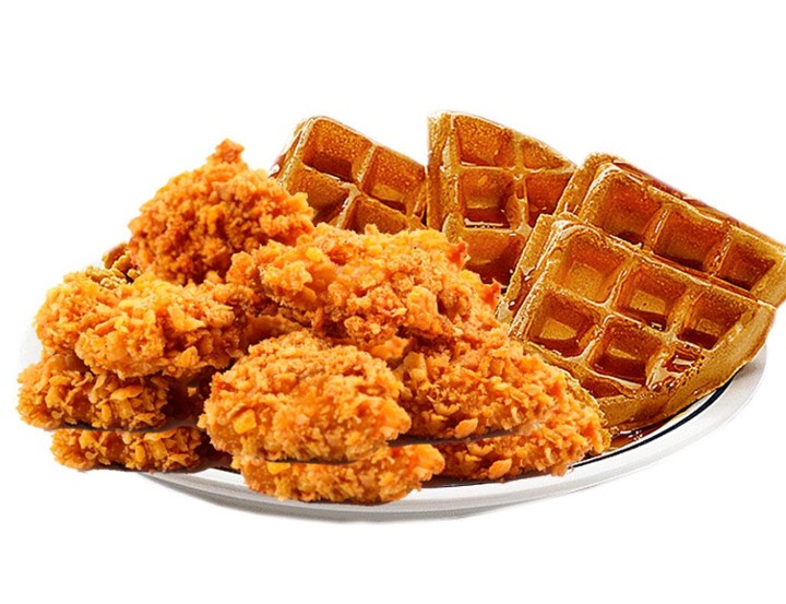 10 pc. Chicken Wings & Waffles
