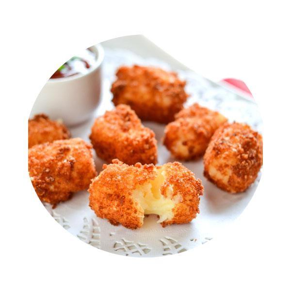 Crispy Mozzarella Bites (6pc)