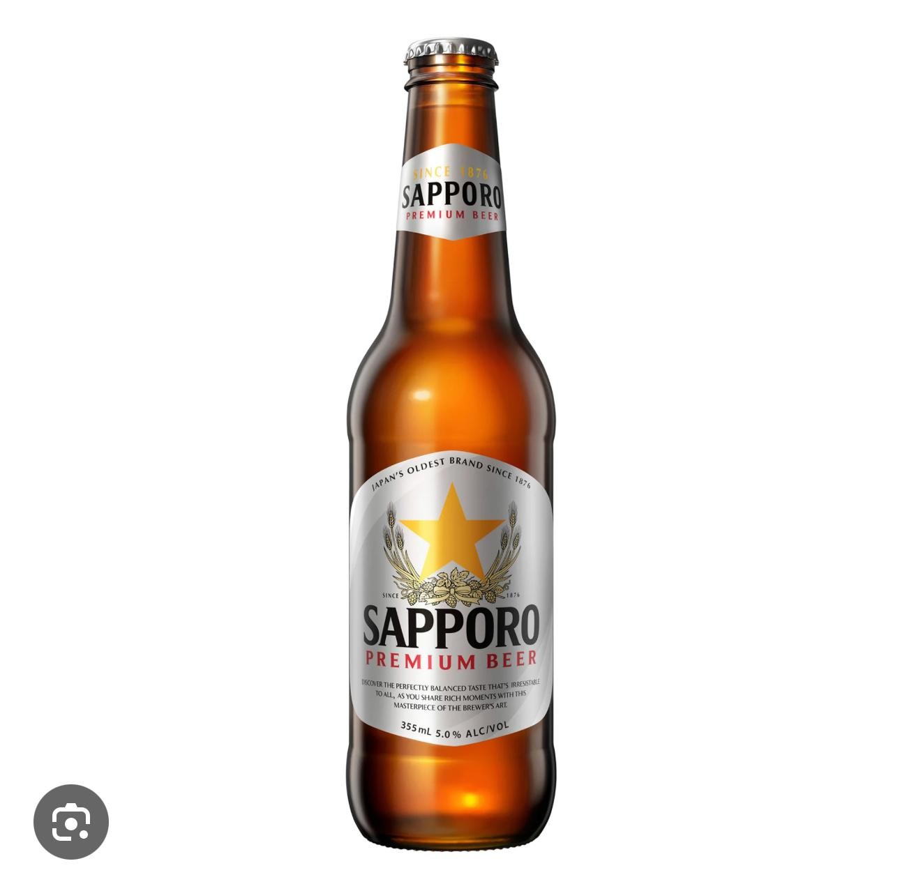 Sapporo (must be 21+ to be purchase)