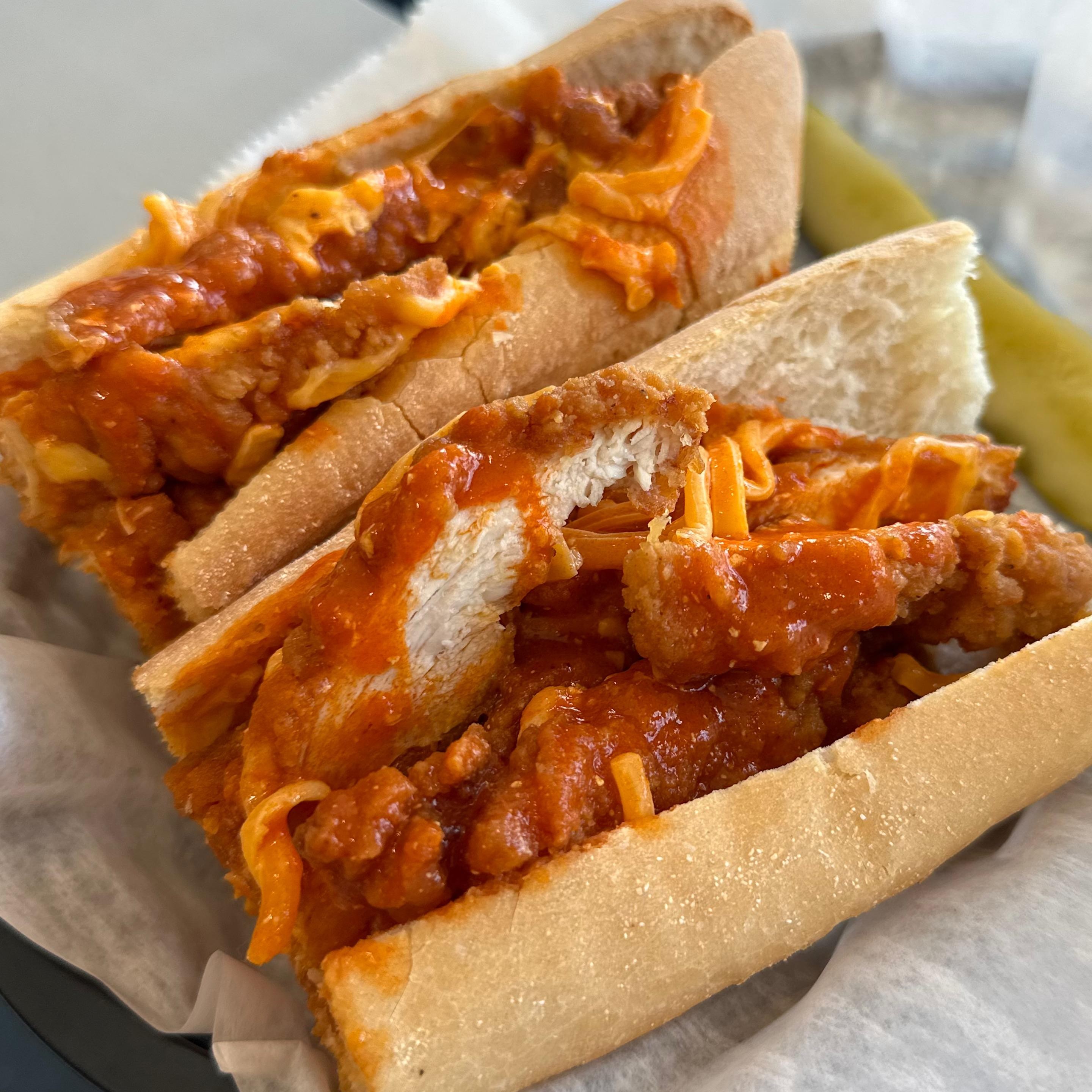 Buffalo Chicken Cutlet Sub