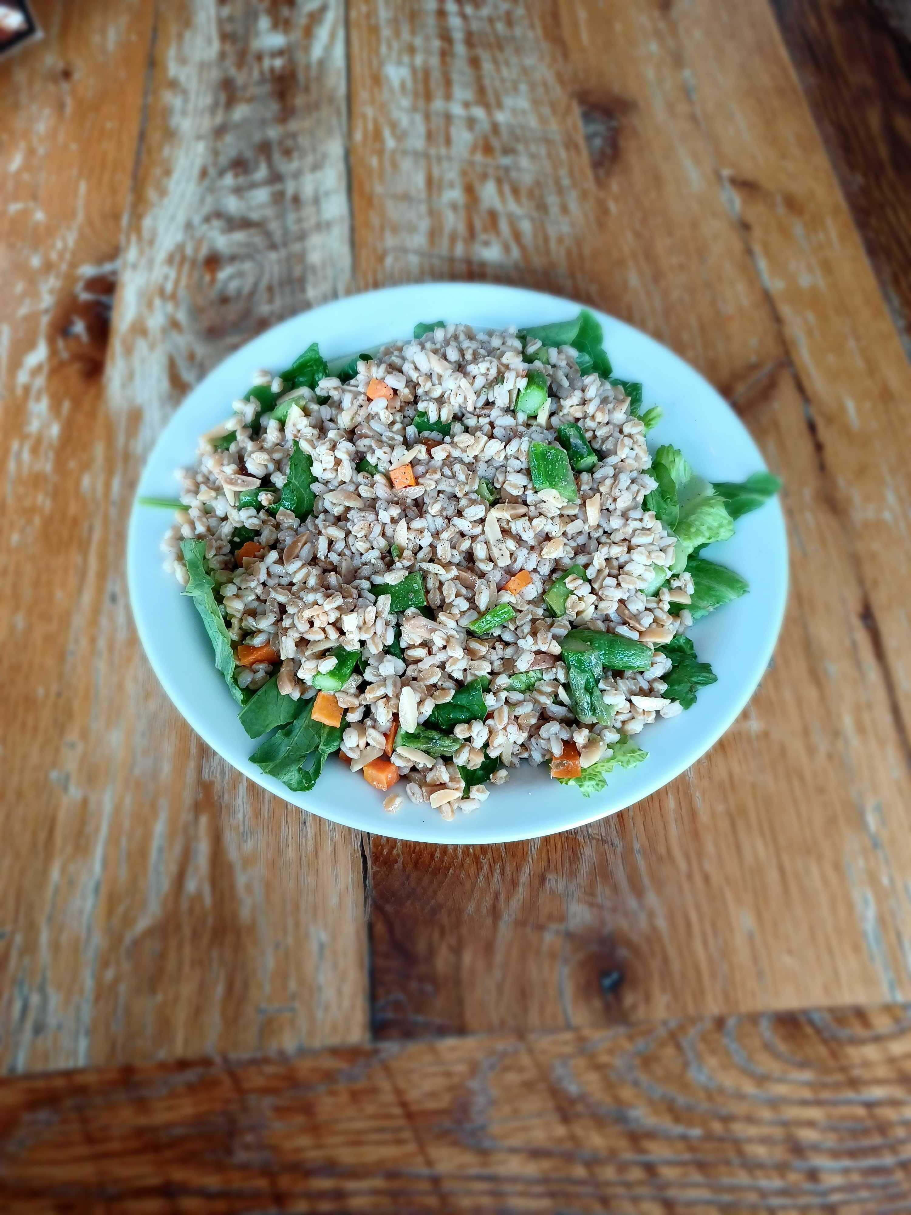 Small Seasonal Farro Salad